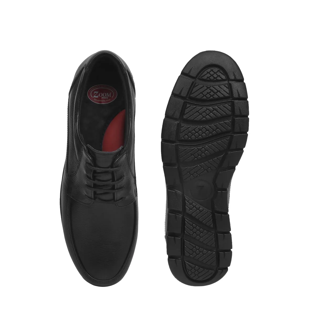 Stylish Leather Lace-up Casual Shoes for Men - L 52