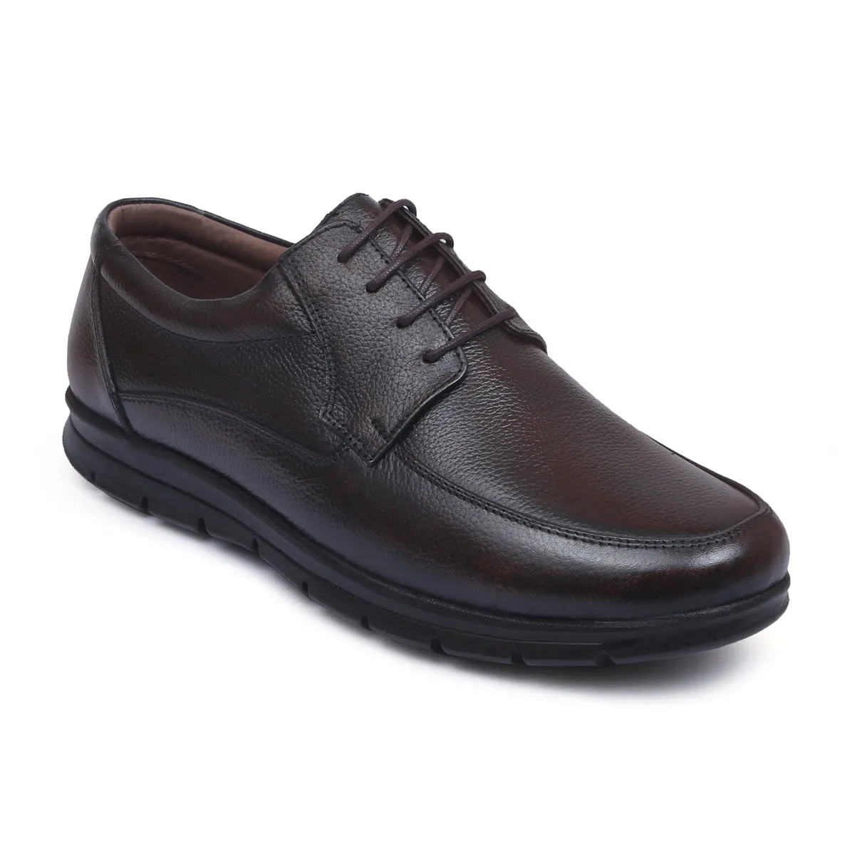 Stylish Leather Lace-up Casual Shoes for Men - L 52