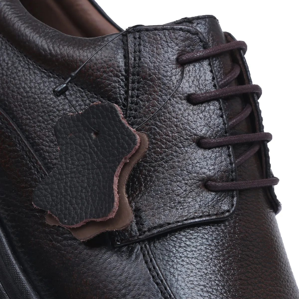 Stylish Leather Lace-up Casual Shoes for Men - L 52