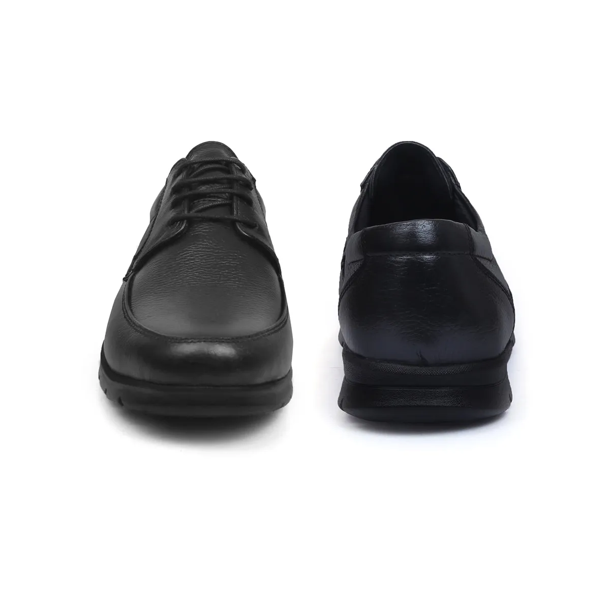 Stylish Leather Lace-up Casual Shoes for Men - L 52