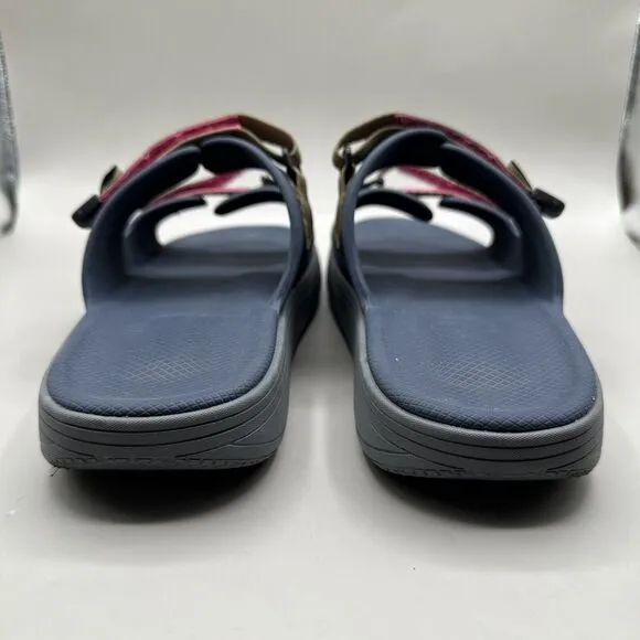 Suicoke Urich Slides Sandals Navy Blue Grey Pink Men's Size 10/Women’s 12