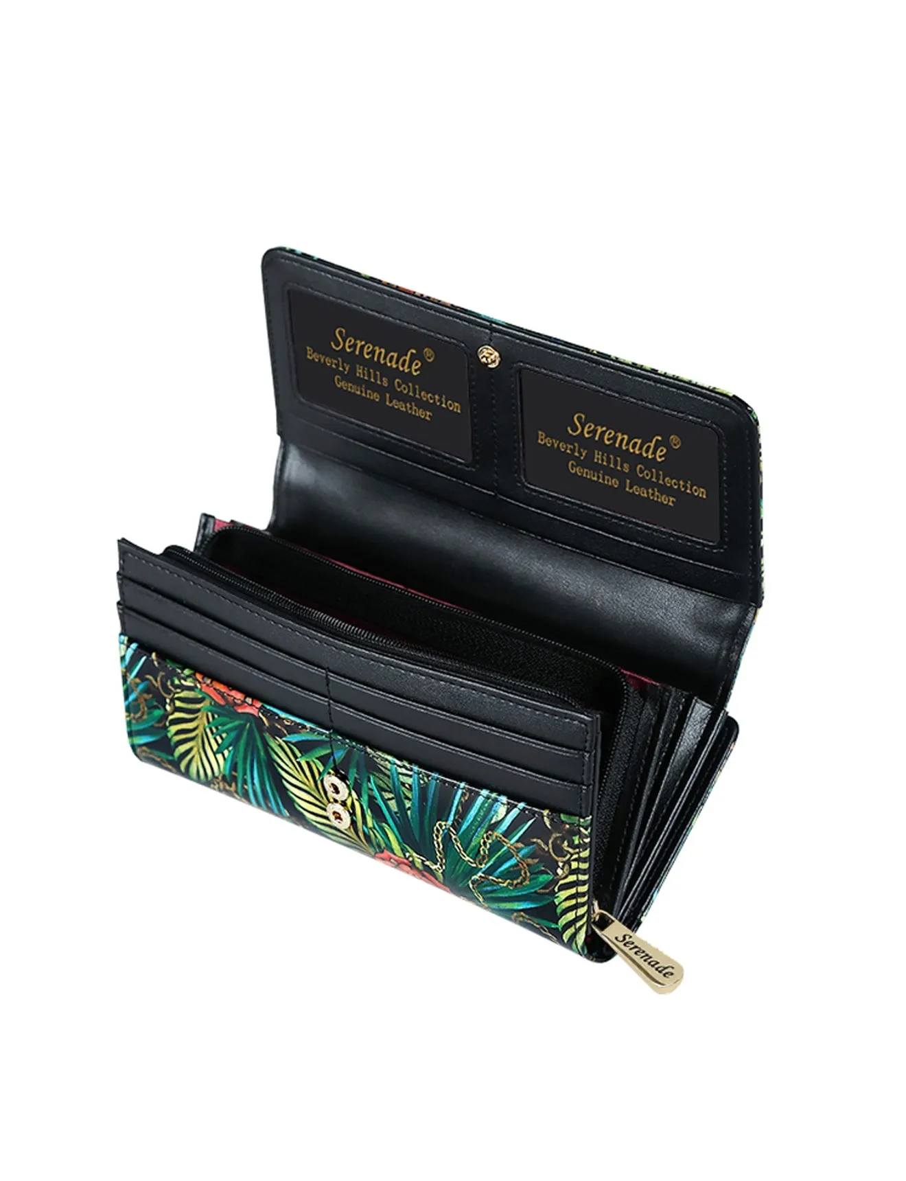 TATIANA LARGE LEATHER RFID WALLET- WNS4901