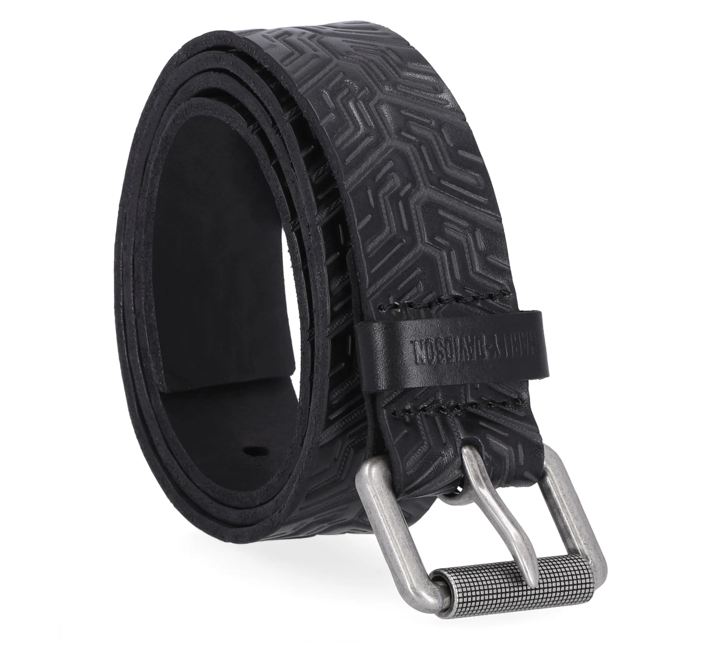 Tire Tread Belt in Black - Black
