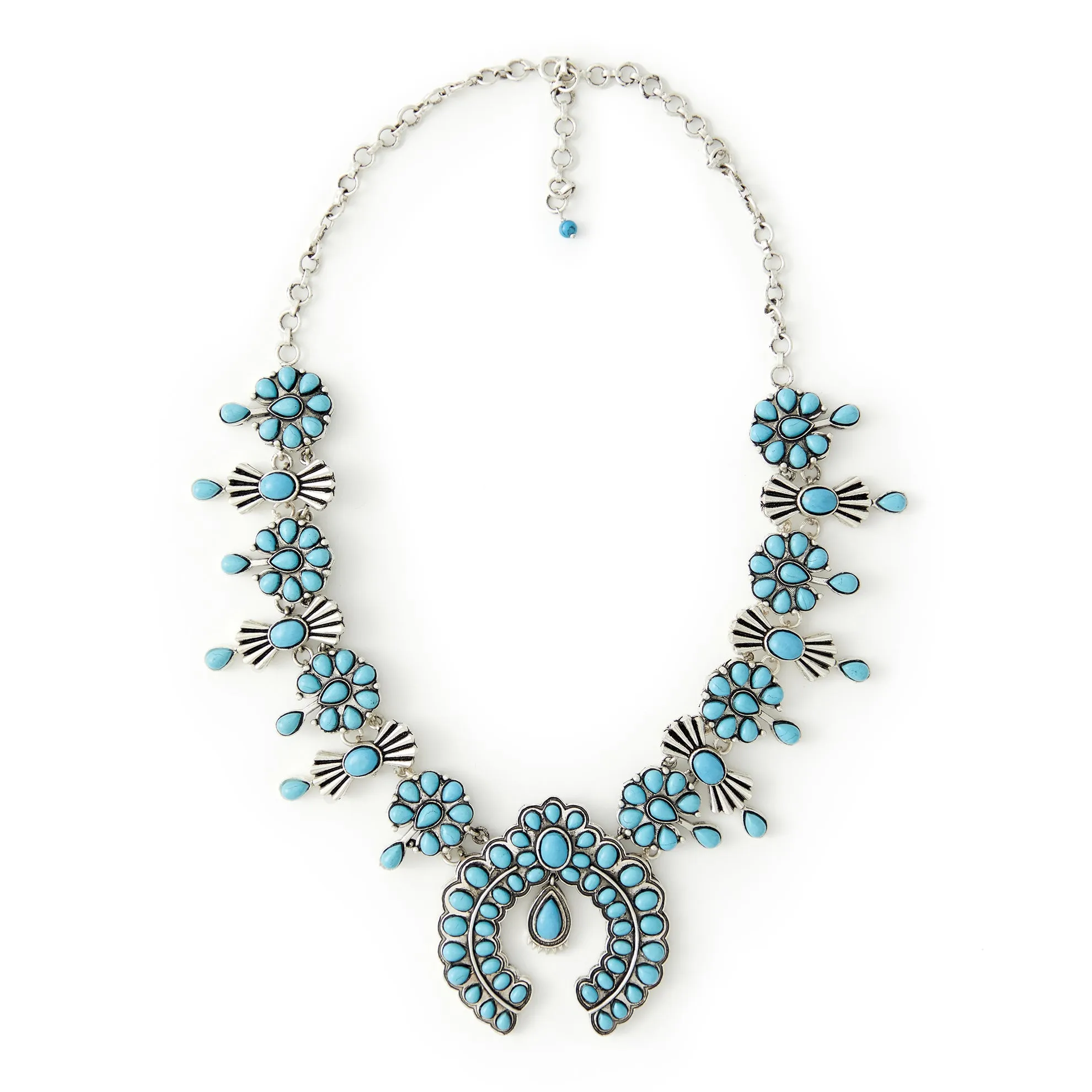 Turquoise & Sterling Silver Necklace