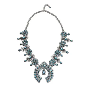 Turquoise & Sterling Silver Necklace