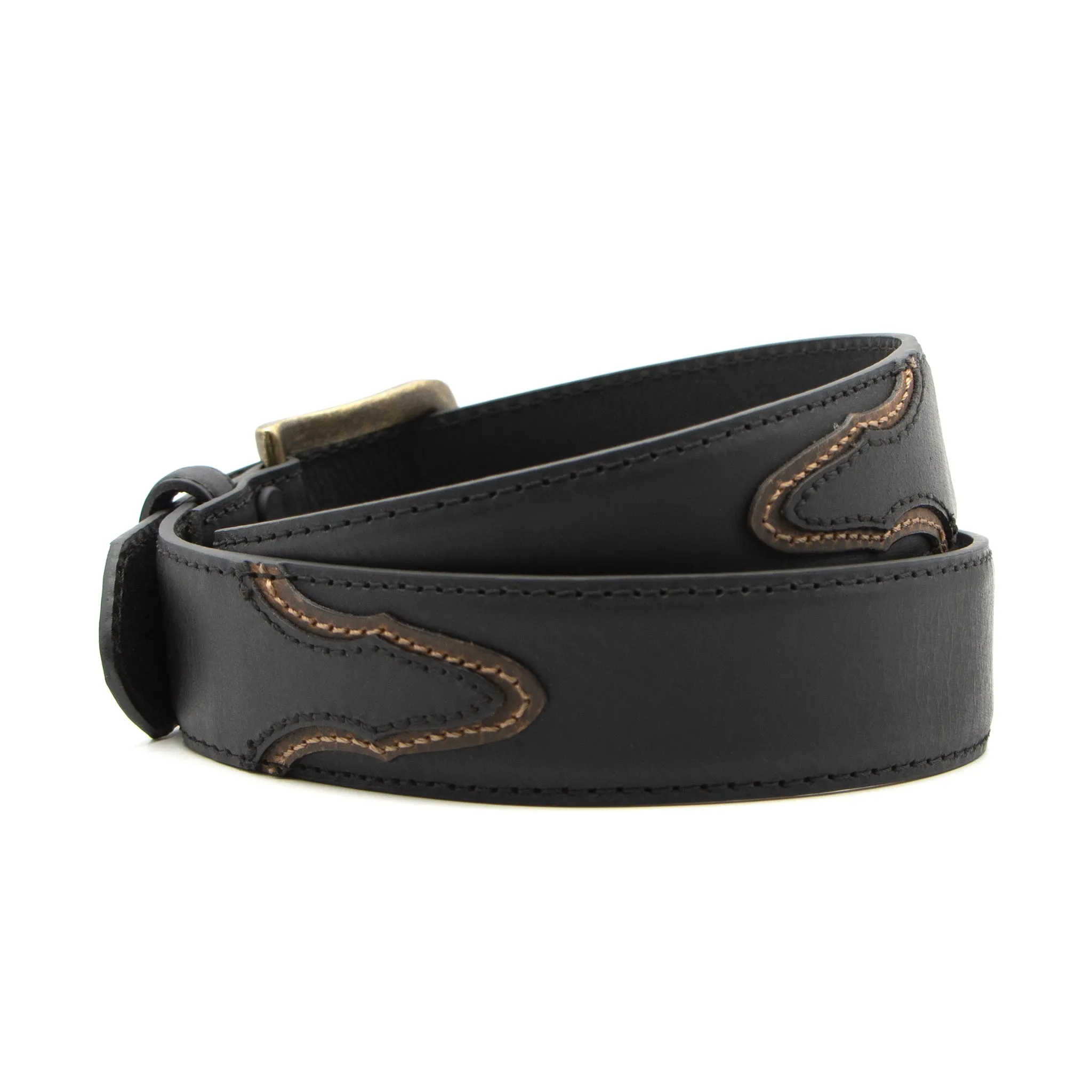 Two-Tone Billet Belt [black]