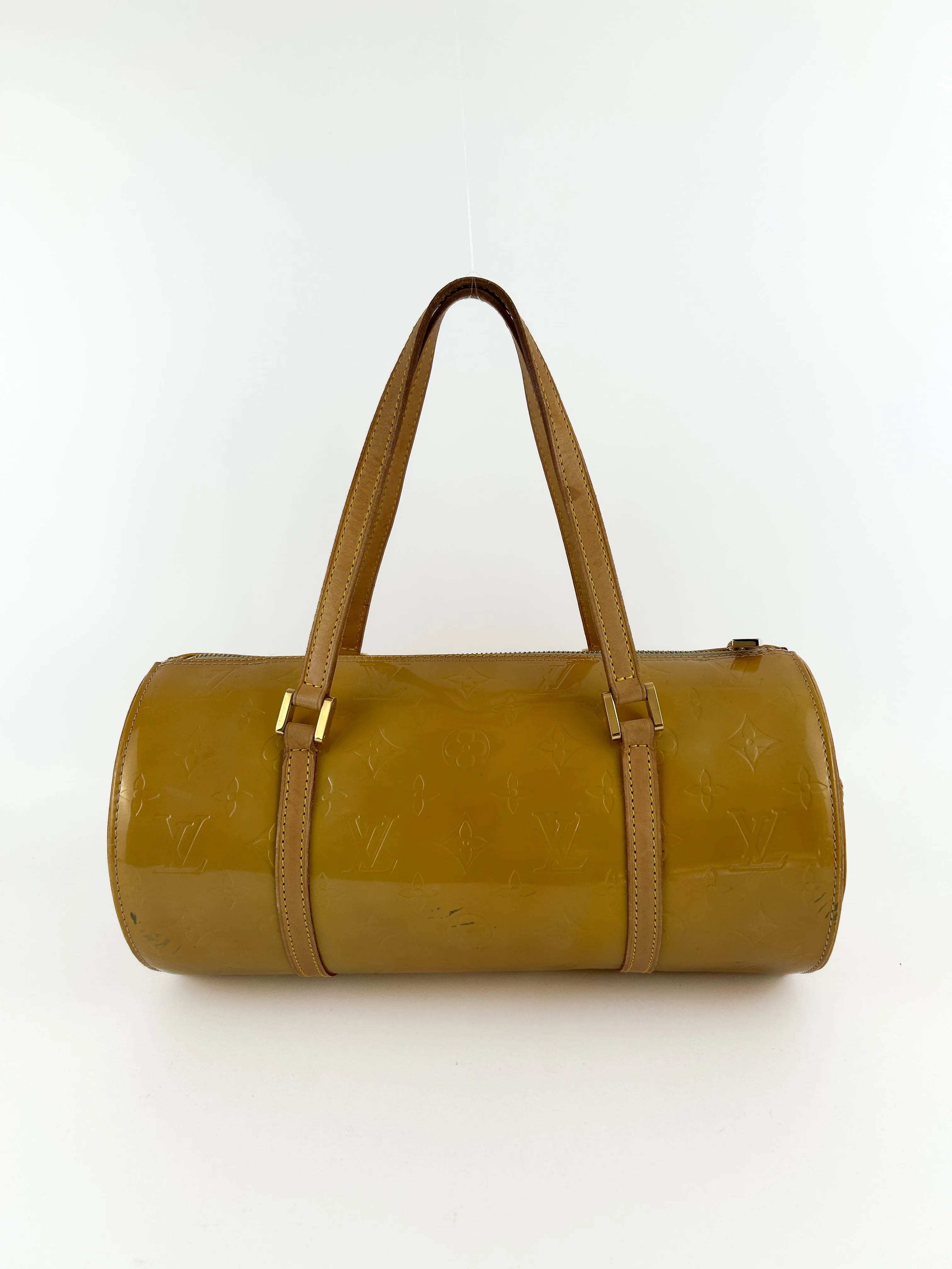 Vintage Louis Vuitton Vernis Bedford Handbag (Orange) (2002)