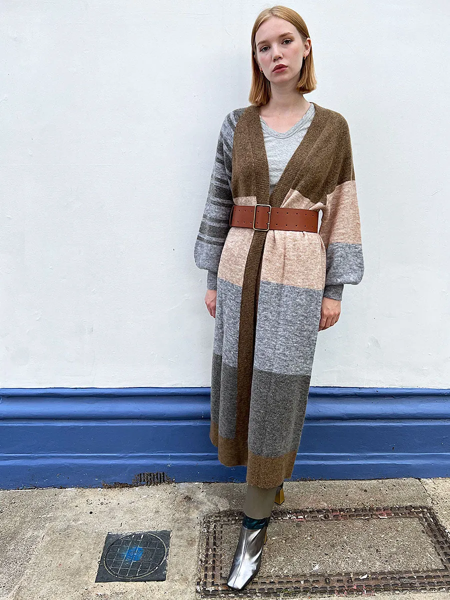 Wide Belt - Cognac
