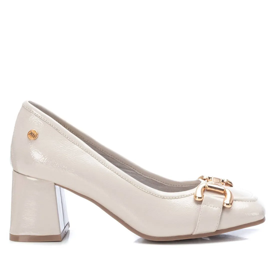 Women's Patent Leather Pumps By XTI A 142147 Beige