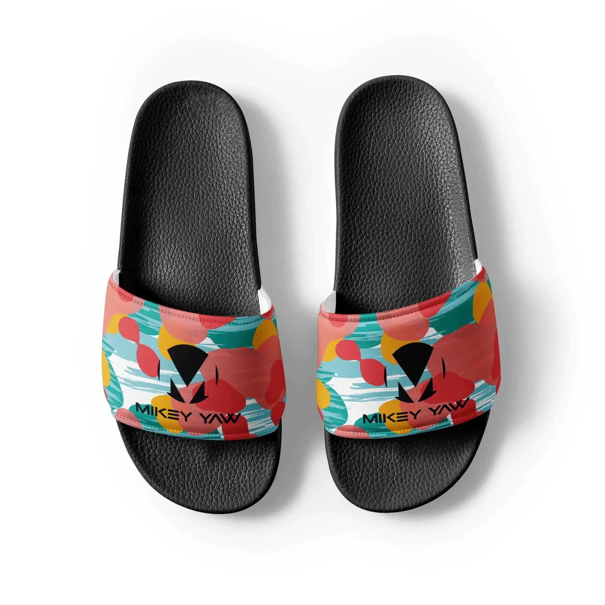 Women's Tropical Abstract Design Slides