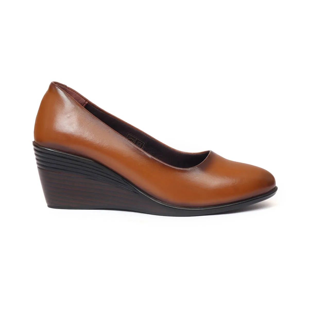 Zoom Shoes Original Leather Wedges Heel Bellies For Women L-051