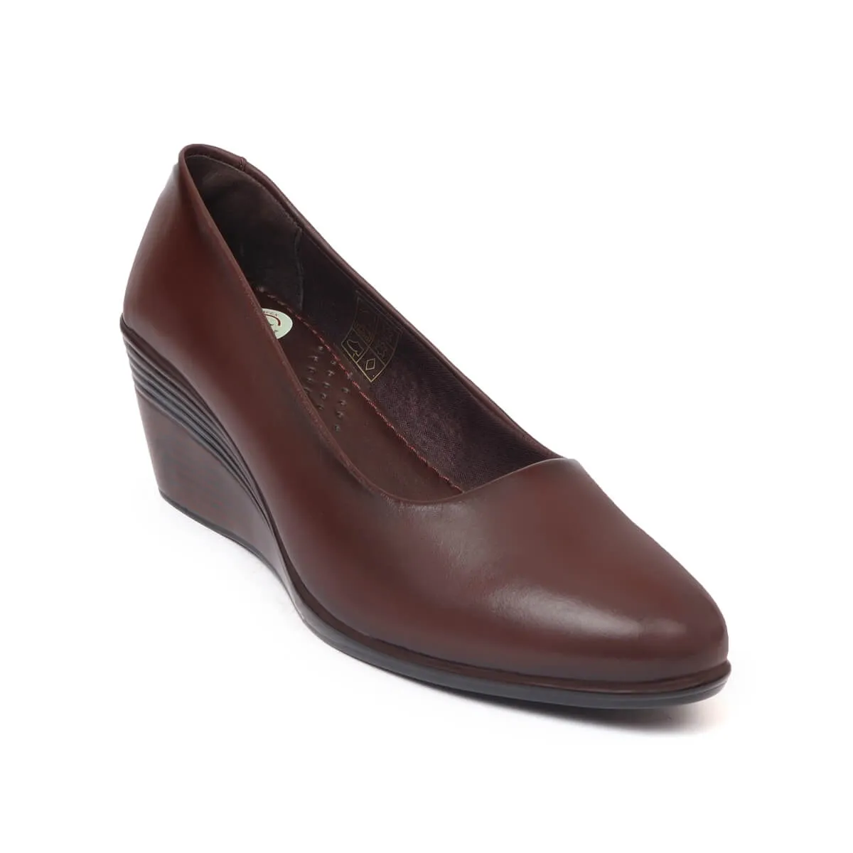 Zoom Shoes Original Leather Wedges Heel Bellies For Women L-051