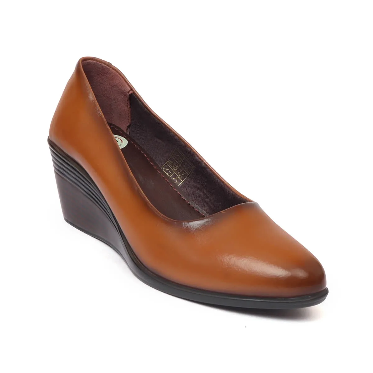 Zoom Shoes Original Leather Wedges Heel Bellies For Women L-051
