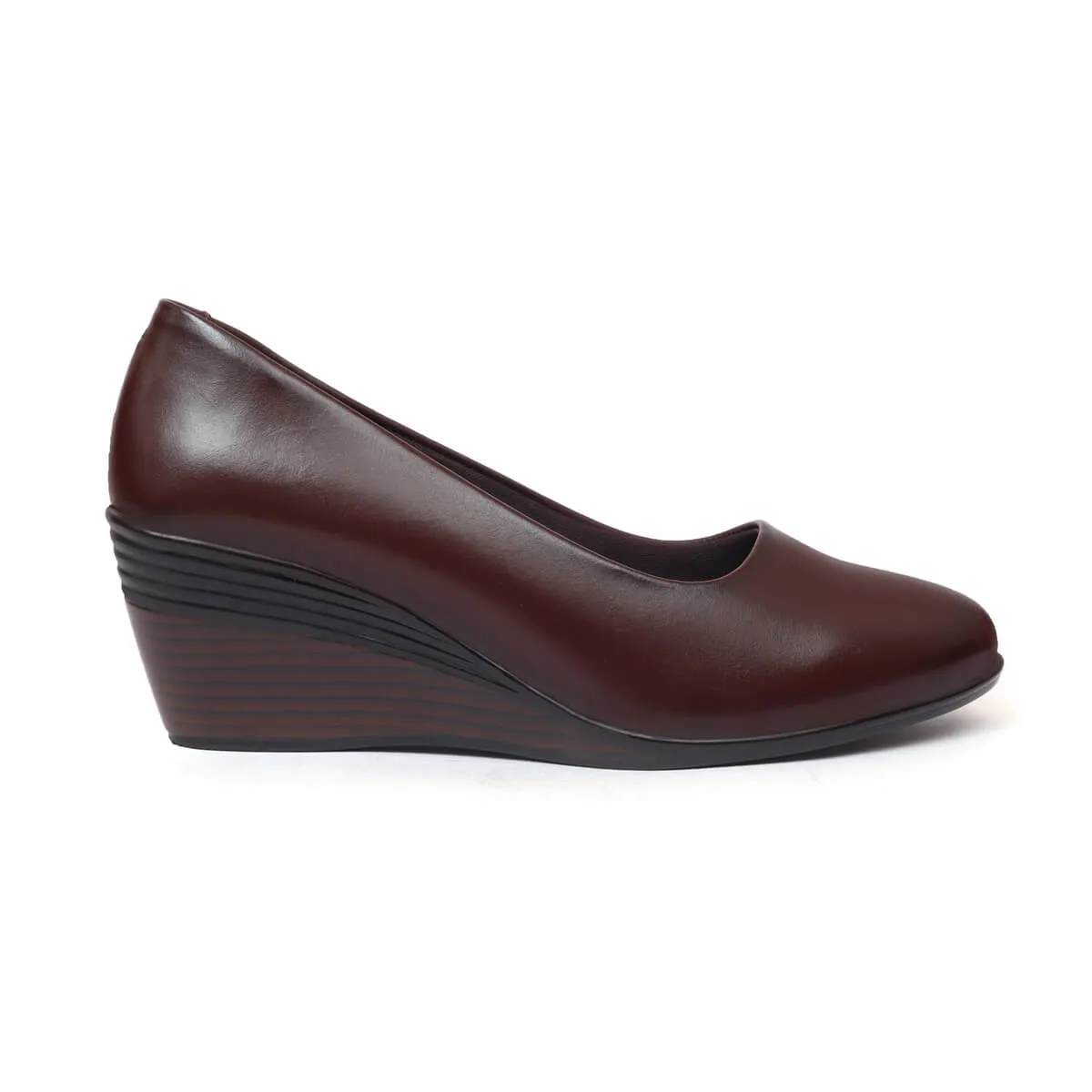 Zoom Shoes Original Leather Wedges Heel Bellies For Women L-051